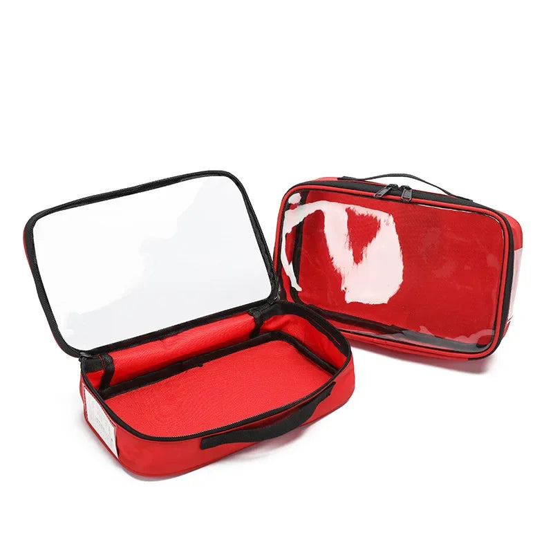 Home Medicine Storage Bag First Aid Kit Pouch For Outdoor Travel Medical Bag Home Rescue Emergency Survival Kit