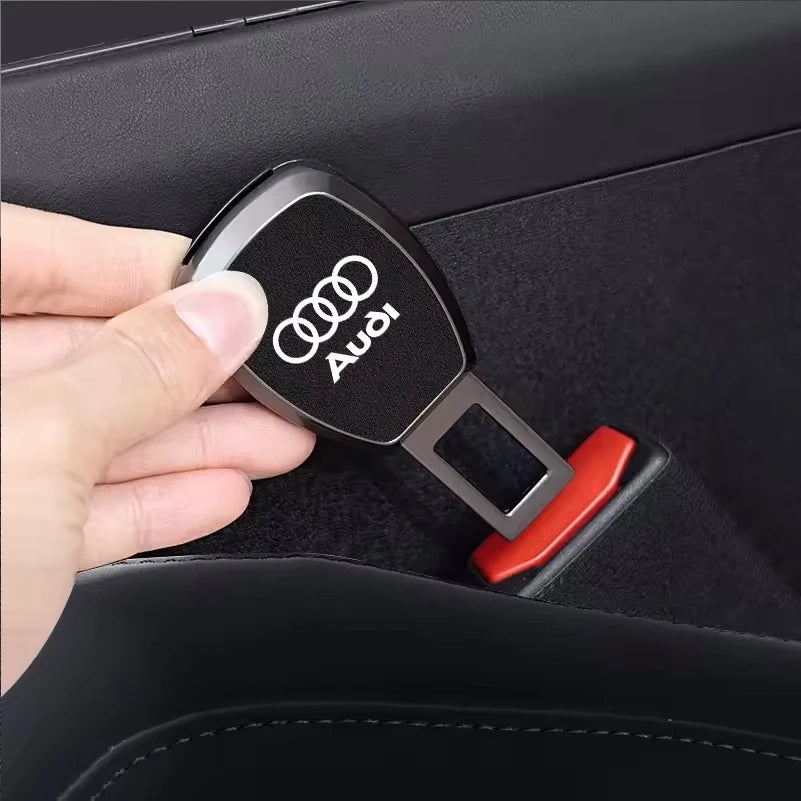 For Audi Sline A4 A3 A6 TT S4 S5 S6 A1 A2 A5 A7 A8 Q1 Q2 Q3 Q4 Q5 Car Seat Belt Clip Extension Plug Car Safety Seat Lock Buckle