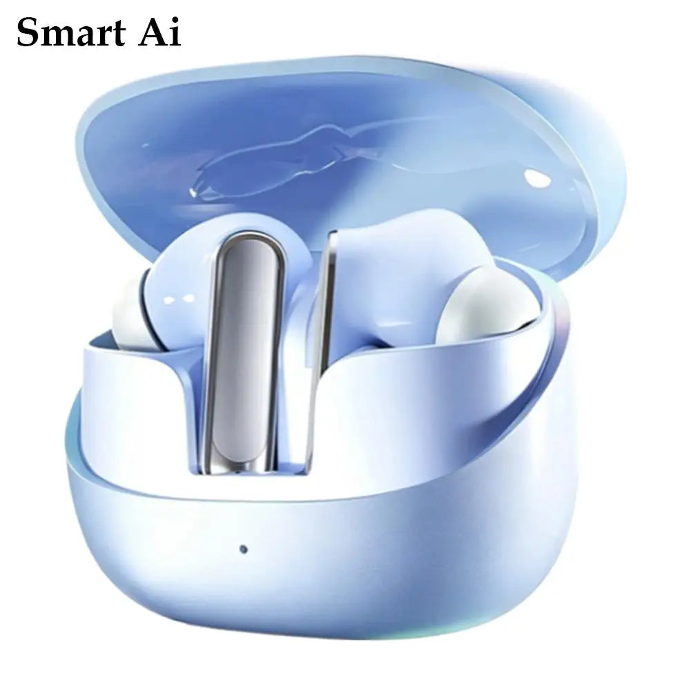 AI Translation Earbuds Real-time Translator Wireless Bluetooth 5.3 Headphones 144 Languages Noise Reduction Smart Earphones
