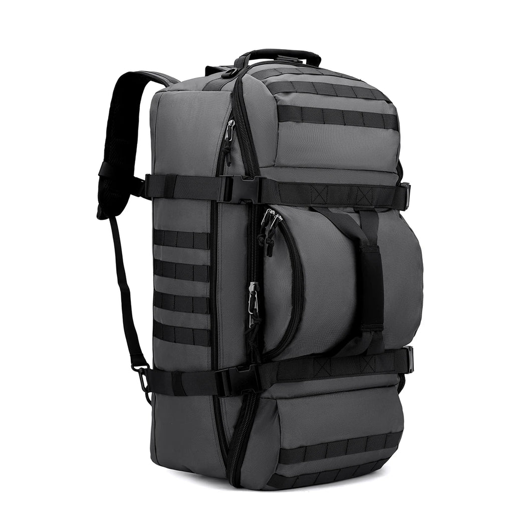 Outdoor Mountaineering Bag 90L Super Large Capacity Backpack Waterproof Long-Distance Travel Hiking Backpack Camping Storage Backpack Forest Off-Road Club Desert Travel