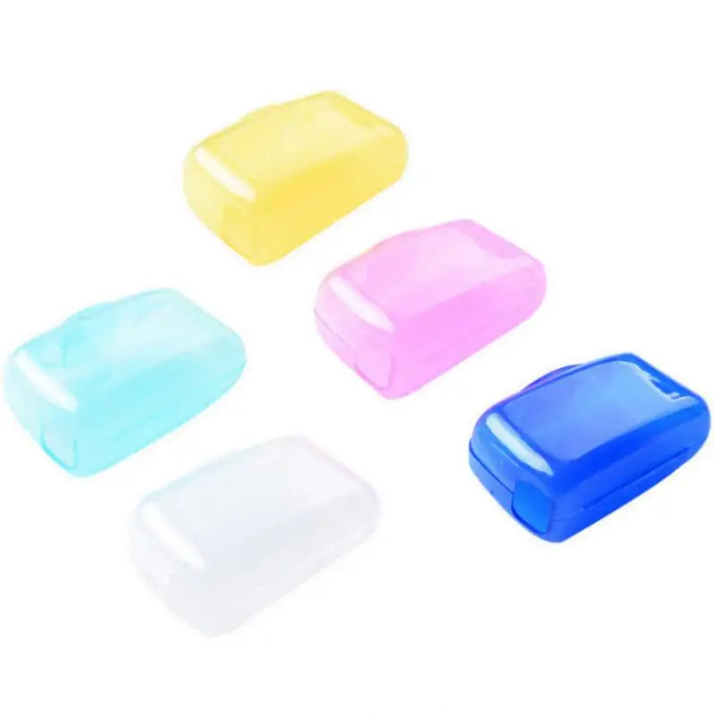 5/10PCS Cover Travel Hike  Camping Portable Toothbrush Case Cap Brush Protect Dust Cover Mixed Colors Plastic Toothbrush Head