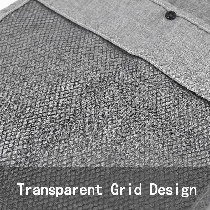 Multi-Function Mesh Design Storage/Bag Baby Cart Hanging Bag Large-Capacity Double Pocket Storage Bags Baby Supplies Storage-Bag