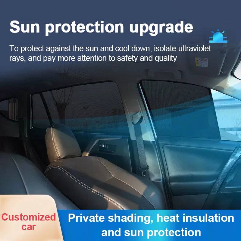 Car Sun Shades For Toyota Corolla E210 2020 2021 2022-2025 Sedan Sunshades Magnetic Heat Insulation Window Visor Accessories