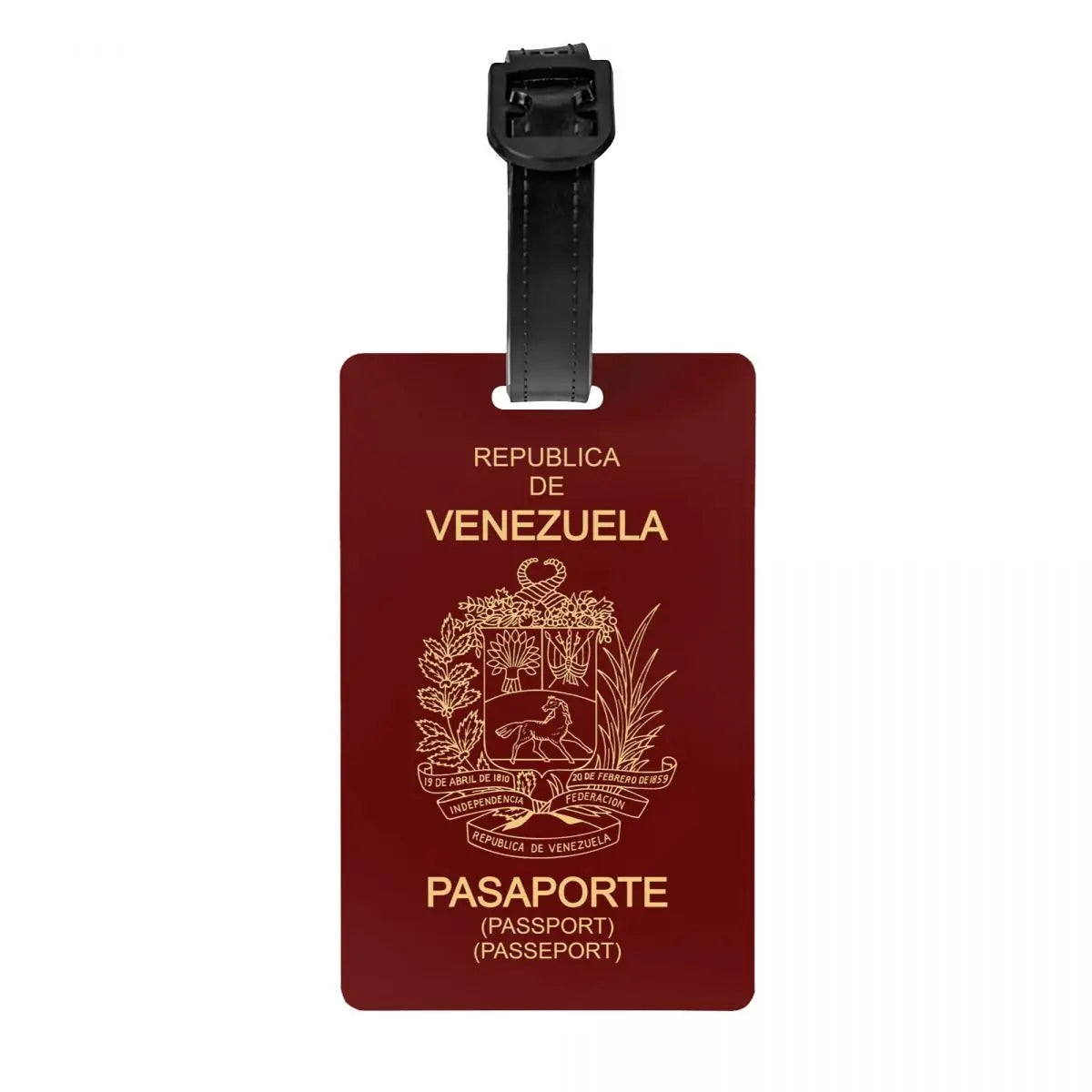 Custom Mexico Passport Luggage Tag With Name Card Privacy Cover ID Label for Travel Bag Suitcase