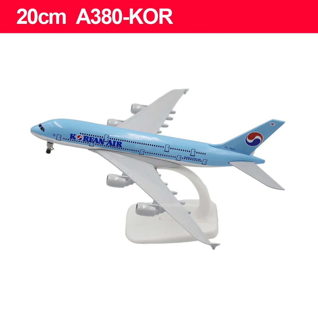 20cm Diecast Antonov An-225 "Mriya" A380 A330 Beluga B747 737 Airplane Model 1/400 Scale For Gift Collection