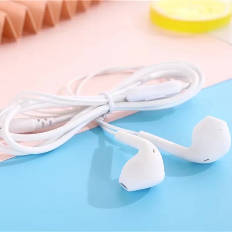 U19 Wired Earbuds 3.5mm Jack Earphones with Mic for iPhone Android Phone Tablet Mini Headphone Sport Headset