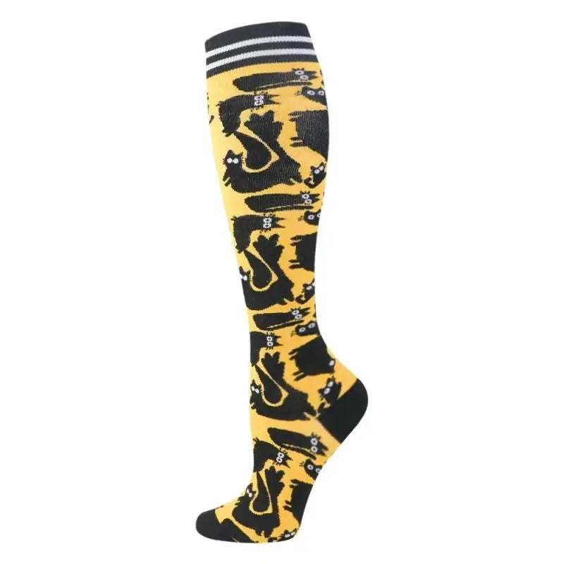 58 Styles Compression Socks for Men and Women Medical Diabetes Varicose Veins Sports Socks for Running Cycling Travel Flight