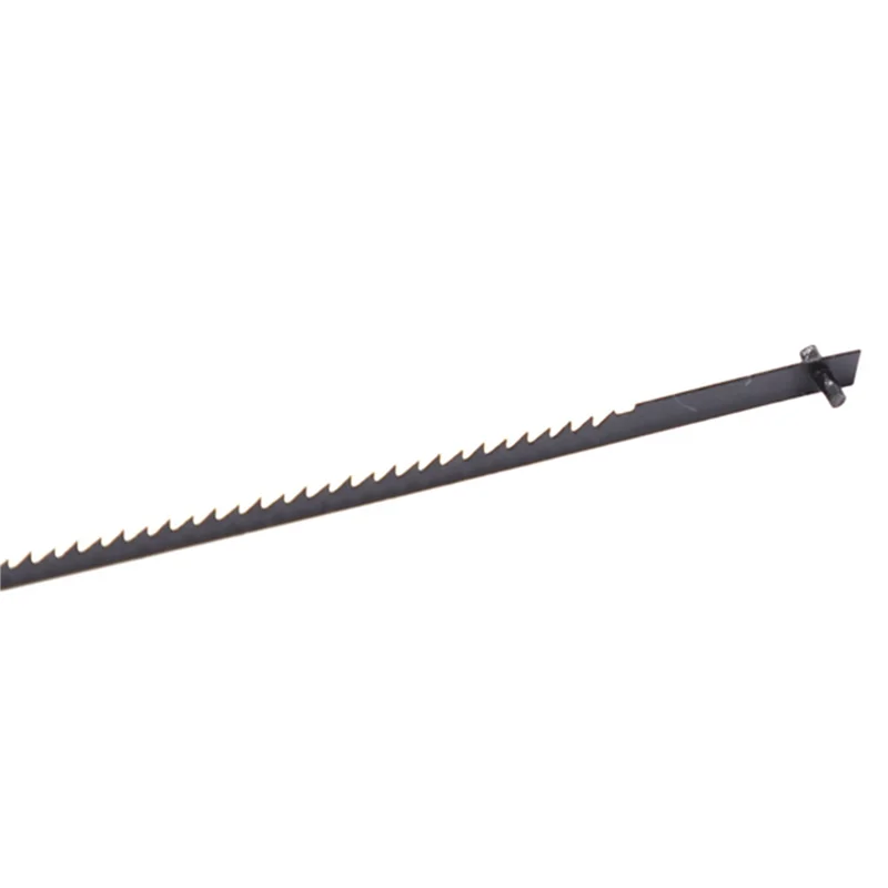 ABLQ 144Pcs Scroll Saw Blades 127Mm Carbon Steel Fretsaw Blades With Cross Pin 15/18/24 Teeth Standard Fine Cut Saw Blades