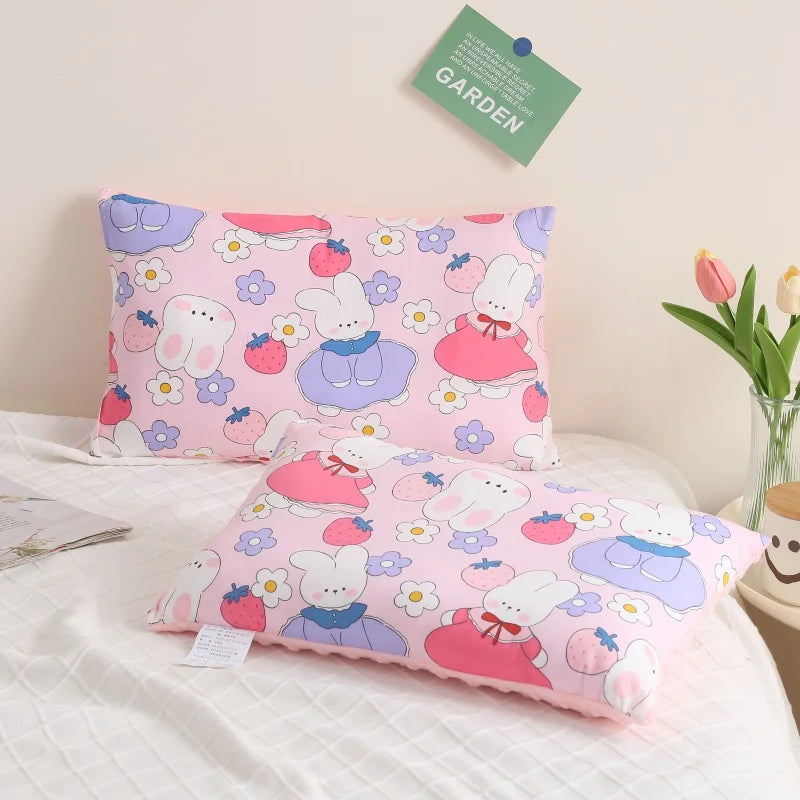1pc Cartoon Pillow Pillow Core Is Removable, Soft And Comfortable For Children In The Bedroom