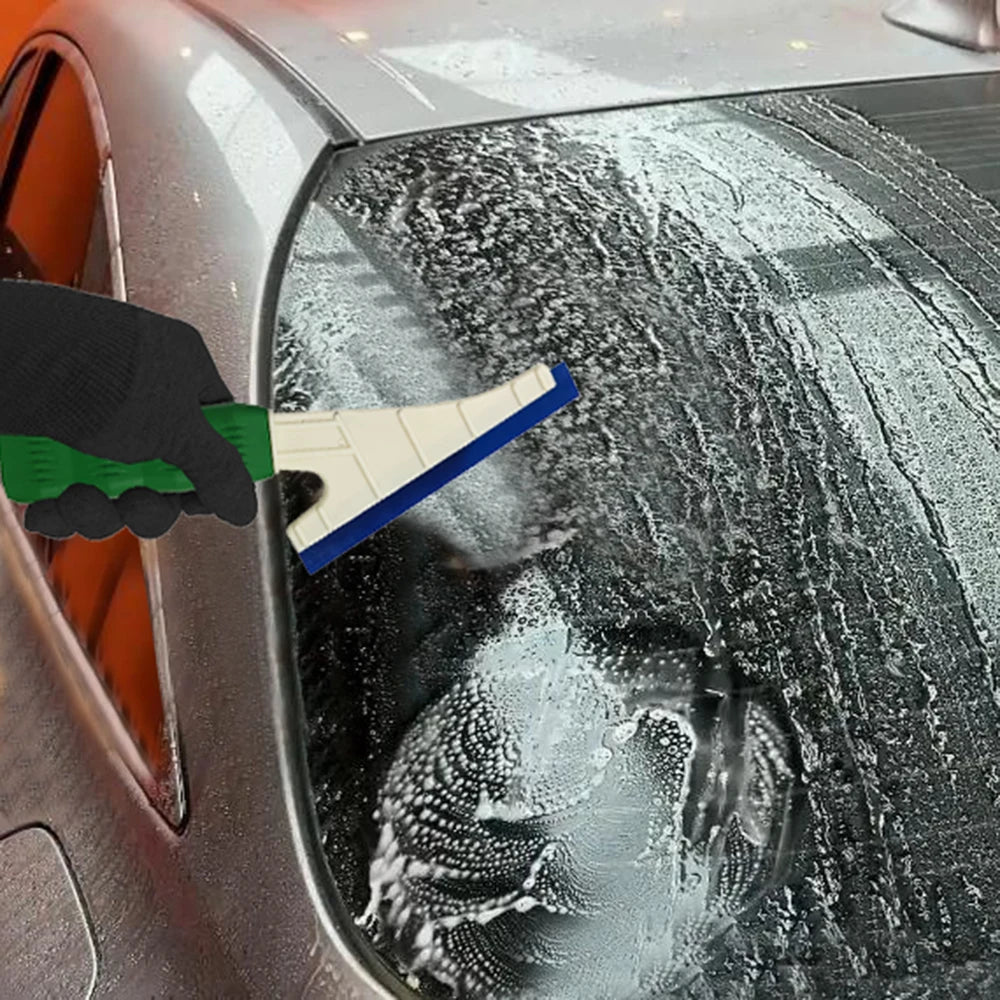 Car Squeegee Side Wiper Swiper Window Tint Tools Glass Scraper Water Blade Water Removal Silicone Squeegee Film Install B34