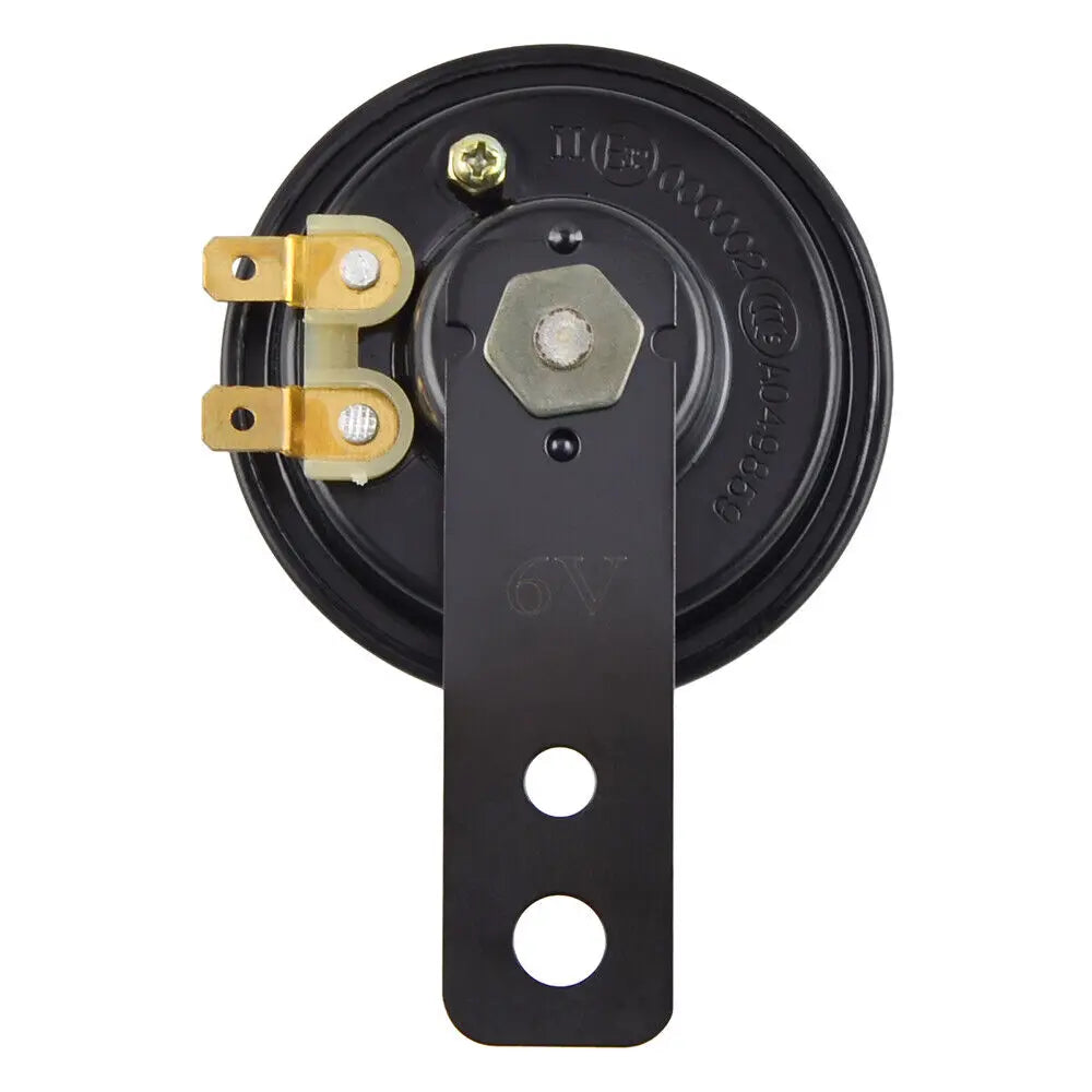 Motorcycle Electric Horn Kit Universal Waterproof Round Loud Horn Speakers 6V Horn 1.5A 105db Signal For Motorcycle Accessories