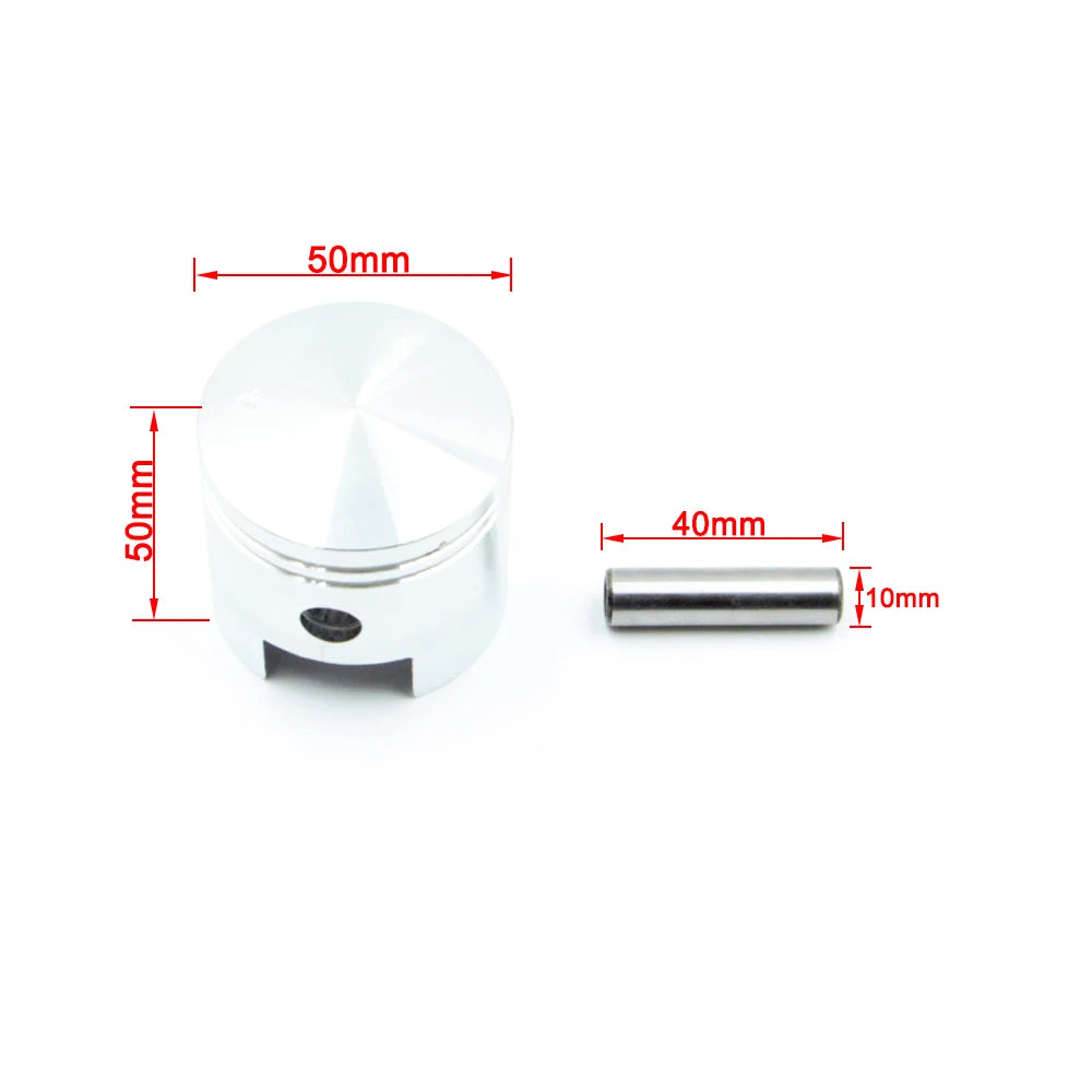 50mm YD100/LD100 Piston Pin Kit For 100cc Engine Motor Motorized Bicycle Bike Parts