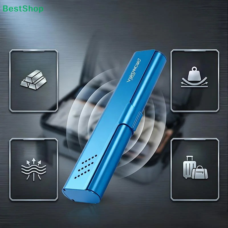 ☪Empty Aluminum Toothbrush Travel Case, Portable Travel Toothbrush Holder, Durable Manual Tooth Brush Box Container