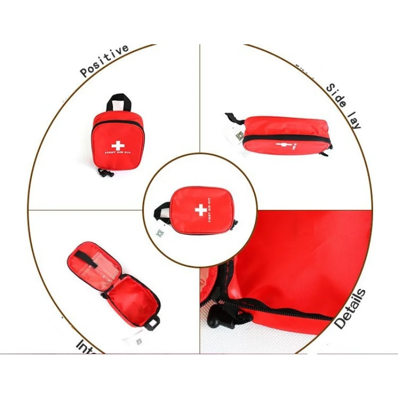 First Aid Kit Emergency Medical Box Portable Travel Outdoor Camping Survival Medical Bag Big Capacity Home/Car