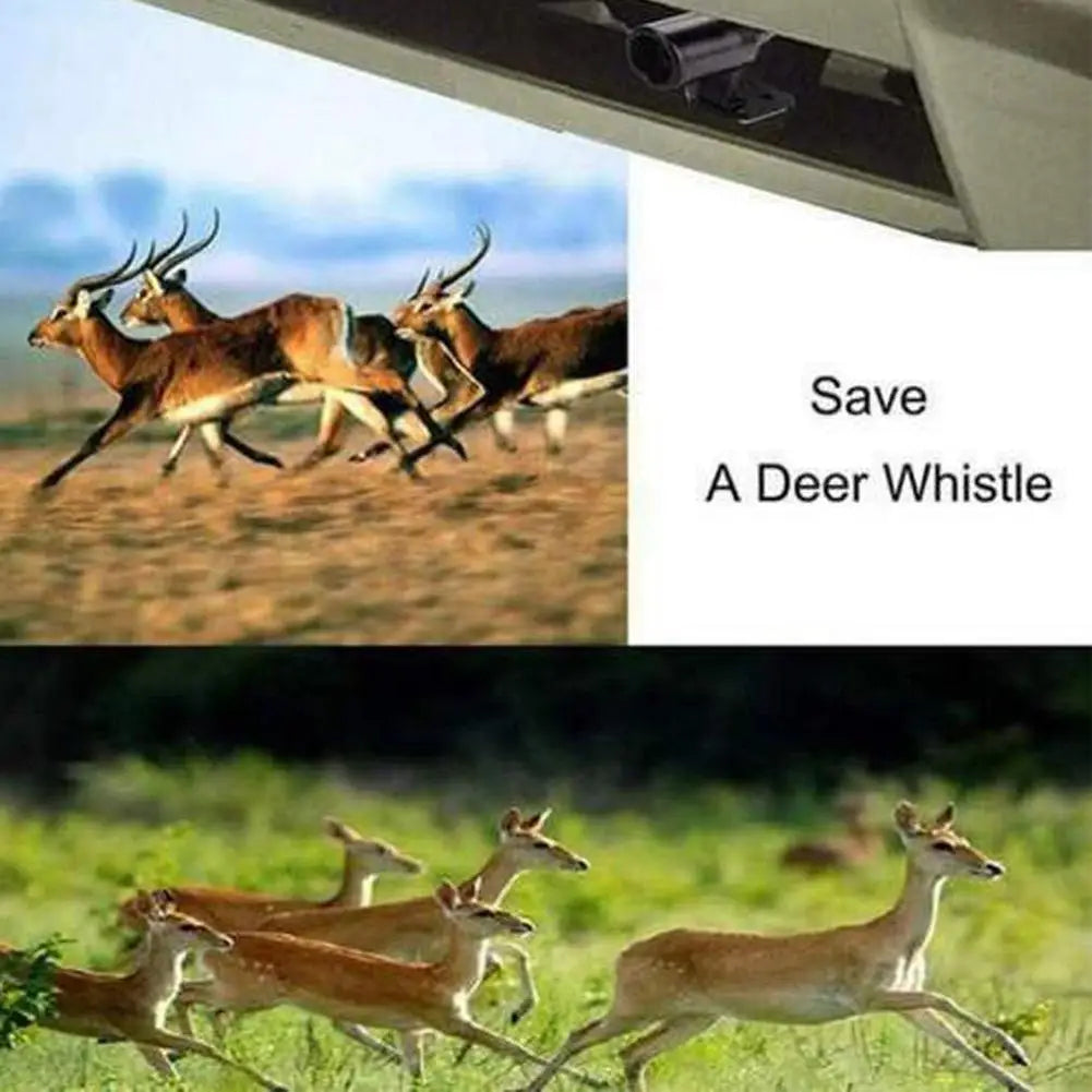 Ultrasonic Car Deer Whistle Animal Repeller Auto Safety Animal Repeller Alerts Automobile Wind-driven Deer Repeller Tools