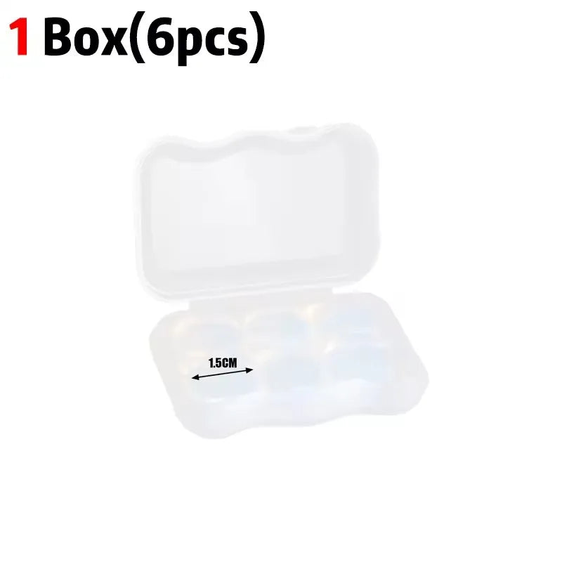 Moldable Soft Ear Plugs for Sleeping Waterproof Noise Cancelling Wax Reusable Earplugs for Swimming Flying Studying Earbuds