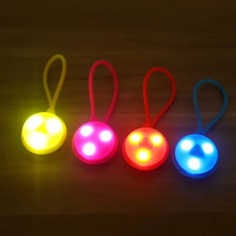 Backpack Light LED Clip Constant on Bike Warning Taillight Wind Rope Light Information Lamp Camping Ambient Lights Outdoor Tools