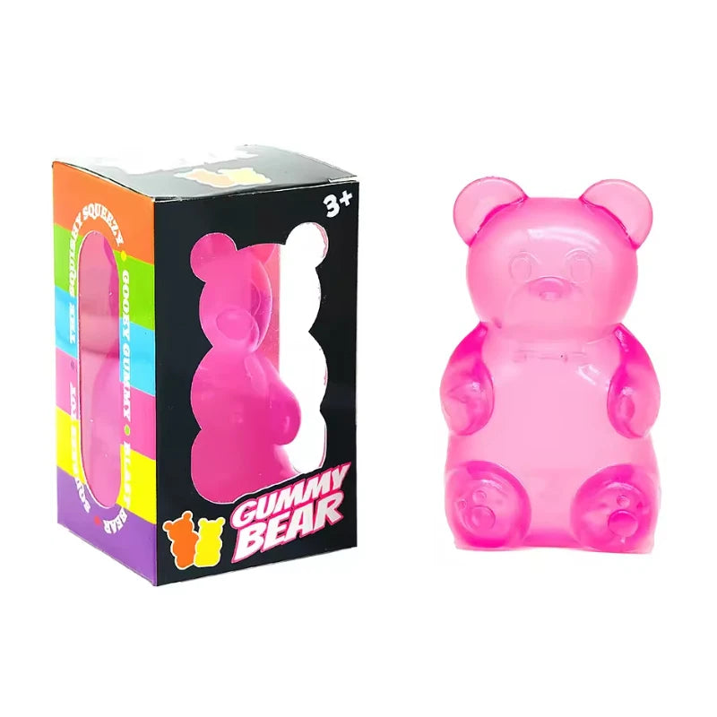 hot NeeDoh Dippin Dazzler Egg Donut prank stress relief toy soft glue vinyl squeeze toy Slow Rebound Pinch Ornament Relaxation