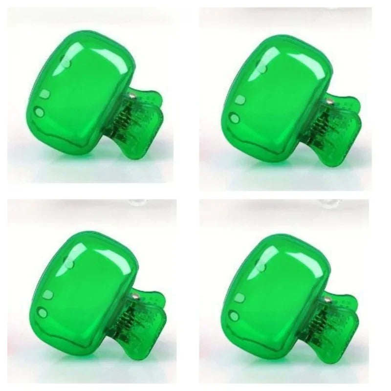 1/2/4PCS Toothbrush Head Covers - Travel Protector Cap Case, Color Combo Clip for Household & Camping, Durable Plastic Portable