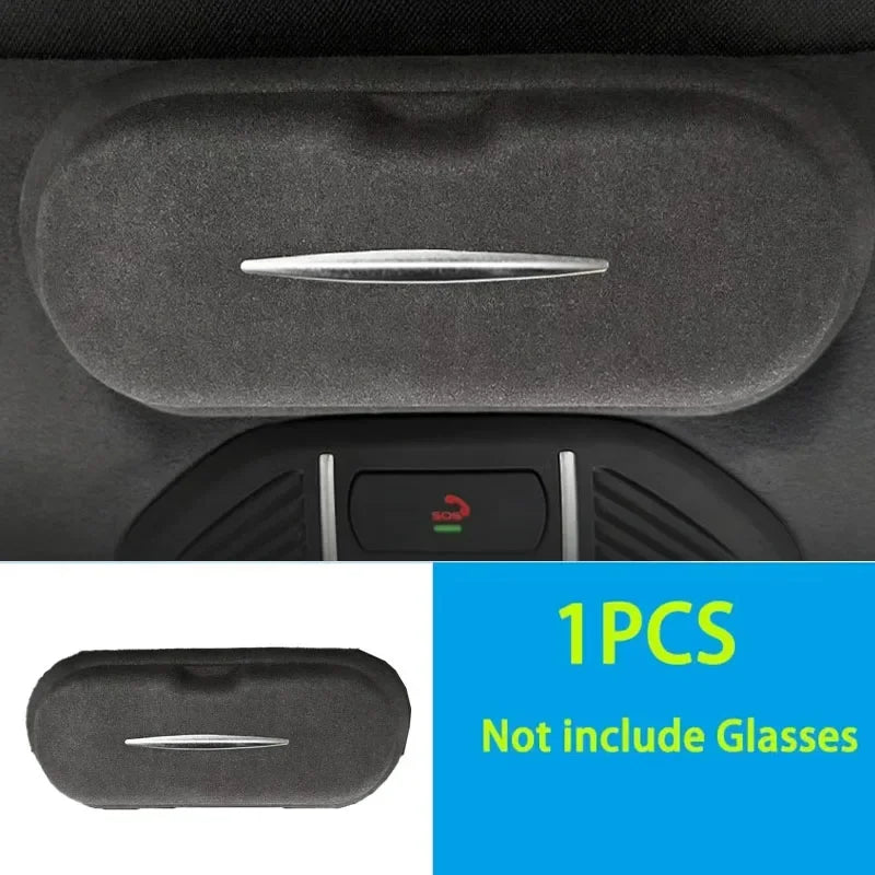 Car Glasses Case For Geely Monjaro KX11 Xingyue L 2021-2024 Spectacles Holder Box Interior Sunroof ABS Sunglasses Clip Organize
