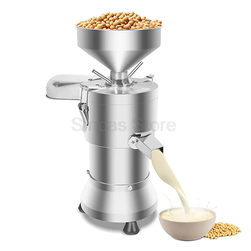 Tofu Processing Machinery Latest Version Soy Milk Pulp Residue Separation Machine Commercial Soybean Milk Maker Soybean Grinder