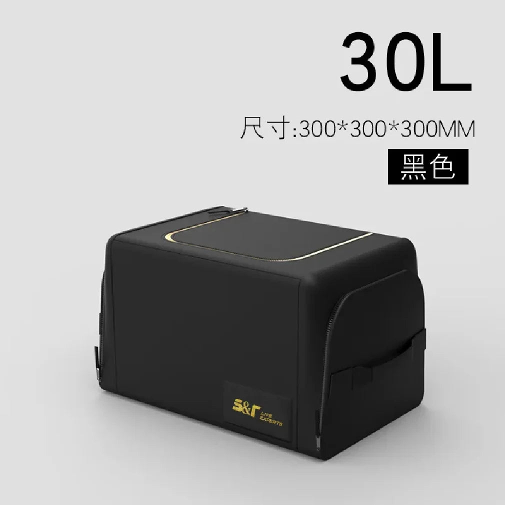 30L-70L Car Luggage Storage Box Large Capacity Multi Functional Tool Storage Bag Oxford Foldable Emergency Storage Box