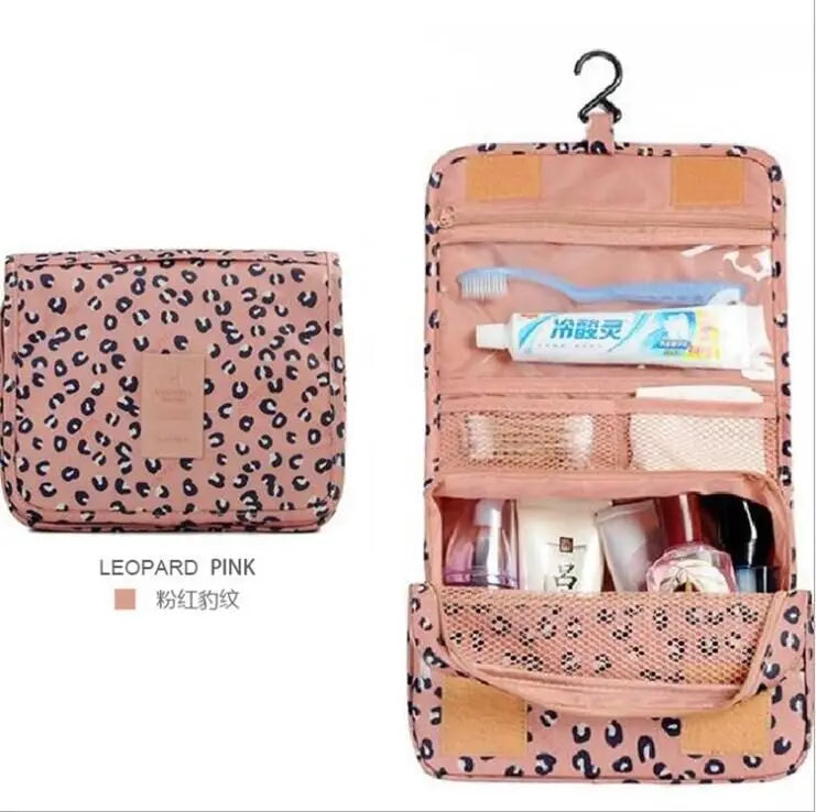 Multifunctional Travel Hook makeup bag Cosmetics Storage Bag Waterproof Toiletries Beauty Organizer Ladies Bathroom Storage Bag