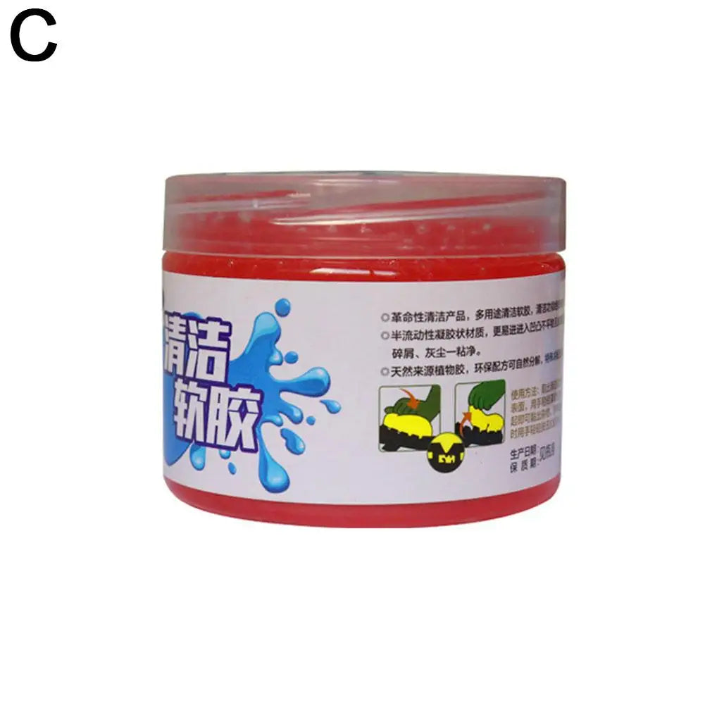 200g Car Cleaning Soft Gel Magic Mud Auto Interior Computer Keyboard Dirt Clean Dust Remover Gel Car Cleaner Mud Car Accessories