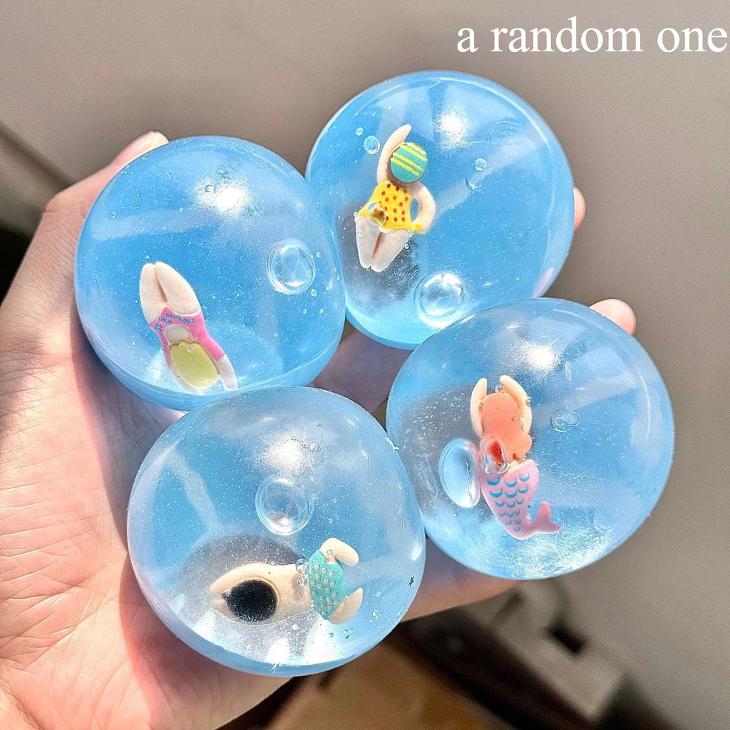 Soft Ocean Squishy Toy Pressure Ball Sensory Toy For Relieving Stress And Anxiety In Autism Maltose Ball Fidget Toy Squeeze Toy