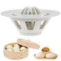 Flower Shaped Baozi Making Mould Flower Type Steamed Bun Simple Self-made Mold for DIY Kitchen Mold Handbanary Baozi Bun Mold