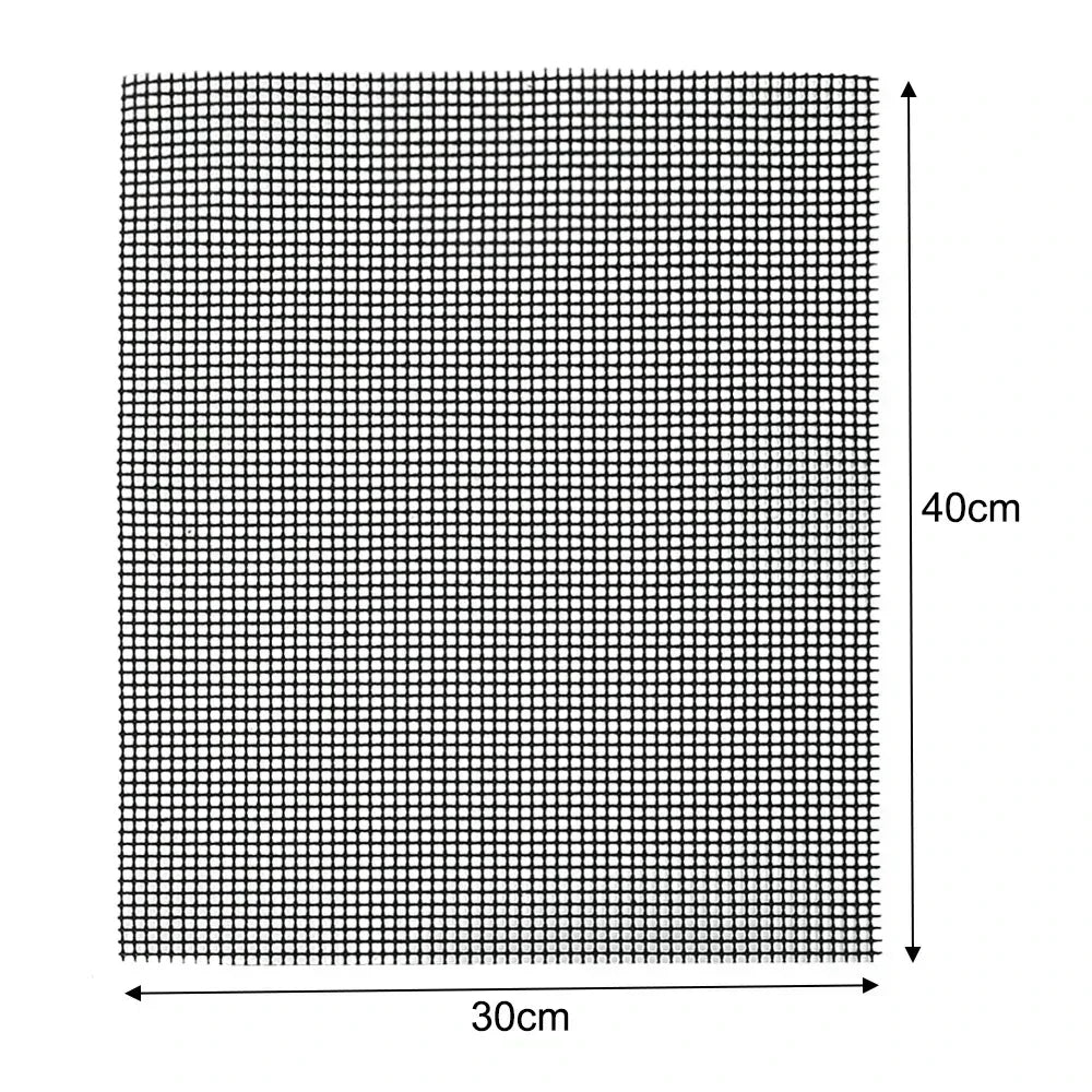 Non-Stick Grid Shape BBQ Mat Cooking Grilling Sheet Liner Fish Vegetable Smoker Grill Mats Barbecue Supplies Tools