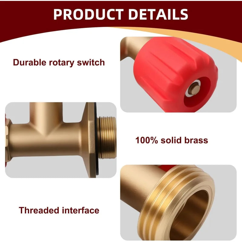 RV Gaz Adapter Gas Bottle Connector Regulator For 907 904 901 Gas Bottle Motorhome Caravan Camping Barbecue Accessories