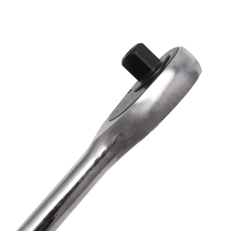 24 Teeth 1/4" Drive Quick Release Ratchet Socket Wrench Hand Repairing Tool with 8 pcs 5-12mm Socket Wrench