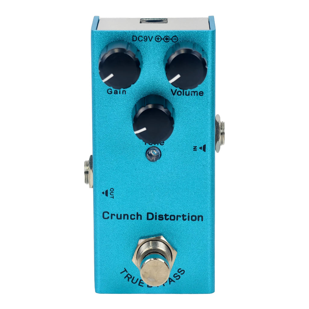 Electric Guitar Pedal: Overdrive/Distortion/Chorus/Delay/Tremolo/Analog Delay, True Bypass