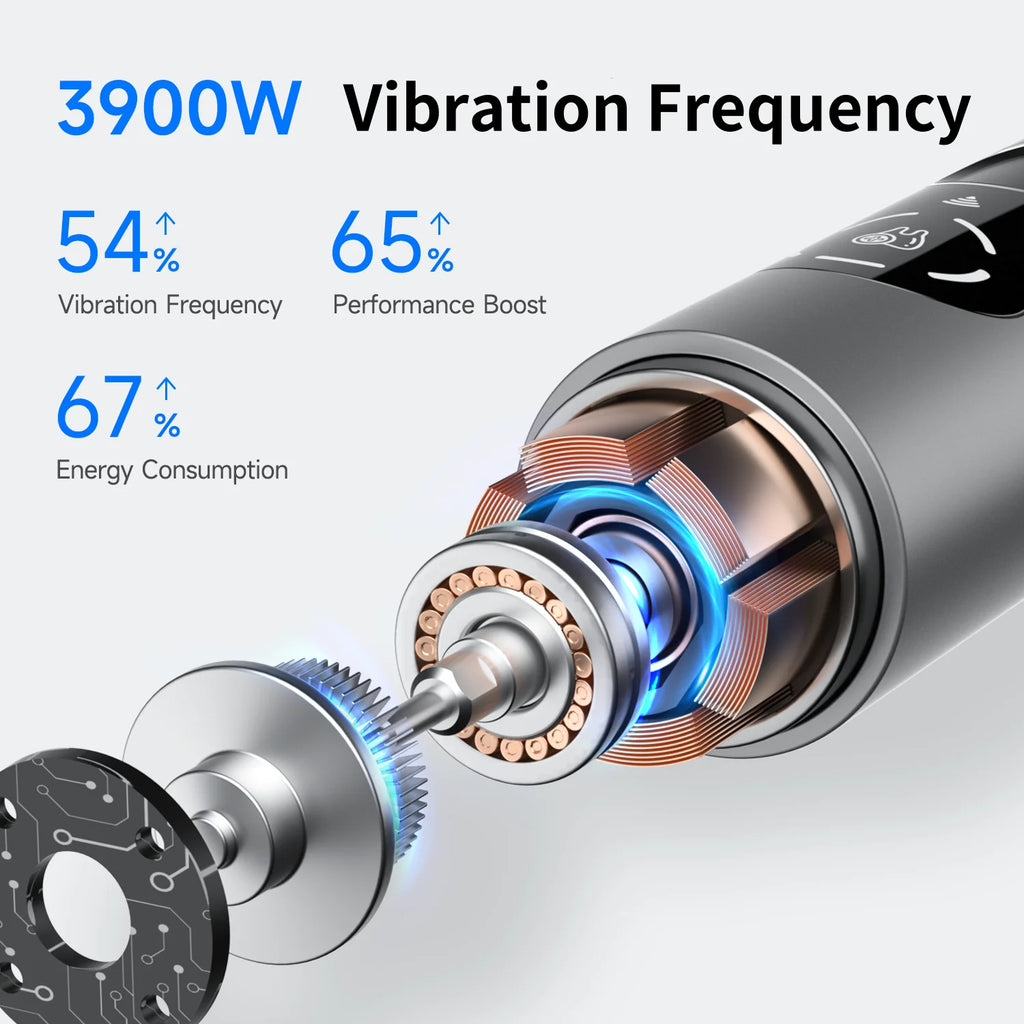 Visible Electric Teeth Whitening Devices Ultrasonic Tooth Cleaner 500MP 100° Wide-angle Camera Plaque Tartar Calculus Remover