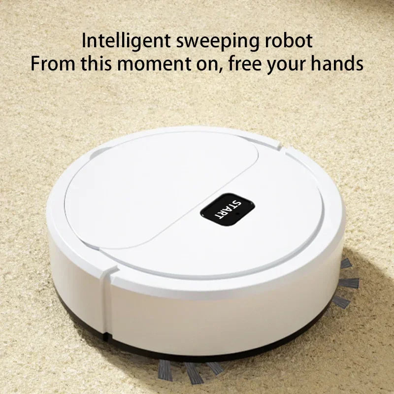 2026 Smart Sweeping Robot Mini Silent Vacuum Cleaner Sweep Mop Brush 5-in-1 Multi-function Cleaning Machine for Home