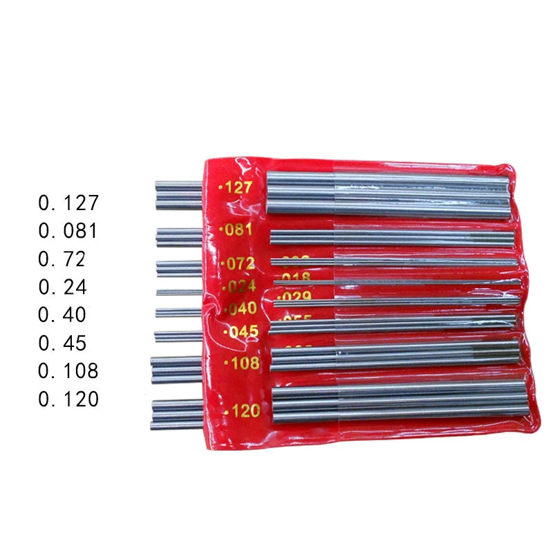 Measuring Tool 48 Pieces 16 Different Sizes Portable 0.5mm to 6mm Pitch Thread Wire Measuring Set Measures All 60° Threads