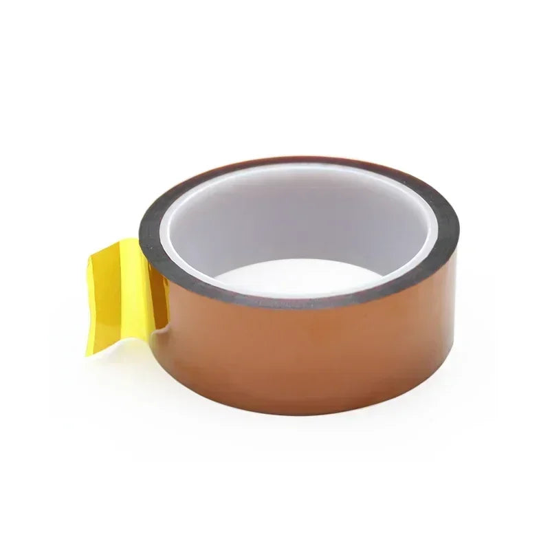 33M/Roll Polyimide Adhesive Tape High Temperature Heat Resistant Electronic Insulation for BGA PCB 3D Printing Board Protection