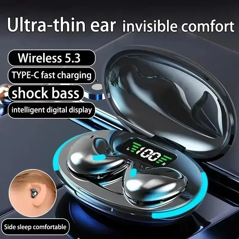 TWS Mini Earphone Wireless Earphone Headphones Noise Reduction Sport Game Sleep Bluetooth Earbuds HIFI Stereo Music Headset