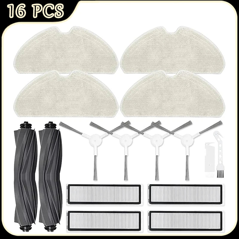For Dreame D9 Max Gen2/D10S Pro/D10S Robot Vacuum Accessories Main Brush HEPA Filters Mop Pads Side Brush Replacement Parts