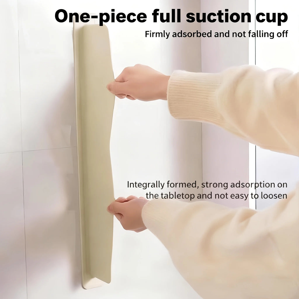 Silicone Sink Splash Guard Strong Suction Slip Easy Clean Block Water Splas Protect Countertop Home Kitchen Restaurant Daily Use