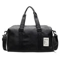 Gym Bag Leather Sports Bags Dry Wet Bags for Men Women  Training for Shoes Fitness Yoga Travel Luggage Shoulder Sport Bag