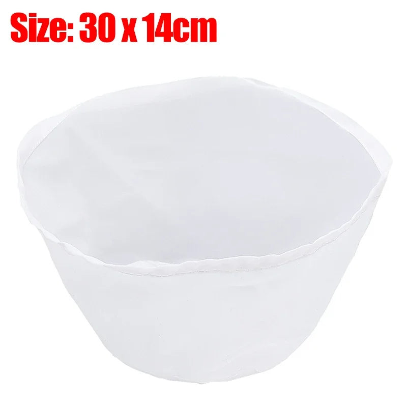 150 Mesh Bee Honey Filter Strainer Big Funnel-shaped Kitchen Nylon Impurities Filtration Ultra-fine Net Beekeeping Special Tools