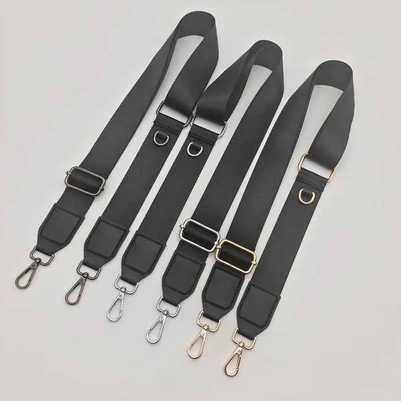 New Solid Color Nylon Bag Accessories D-type Buckle Hanging Small Bag Style Crossbody Strap Adjustable Backpack Shoulder Strap