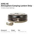 BISINNA LED Camping String Light USB Charging Lantern 2000mAh, IPX4 Waterproof, Rechargeable Flashlights