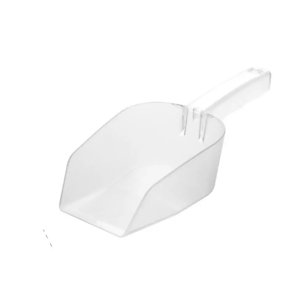Plastic Ice Scoops Transparent Ice Shovel Grain Spoon Multifunctional Bar Buffet Kitchen Gadget Dessert Grain Dry Goods Shovel