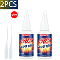 Fast Drying 502 Super Glue Instant Strong Bond Clear Adhesive For Metal Plastic Wood Glass Ceramic Rubber Industrial Hardware