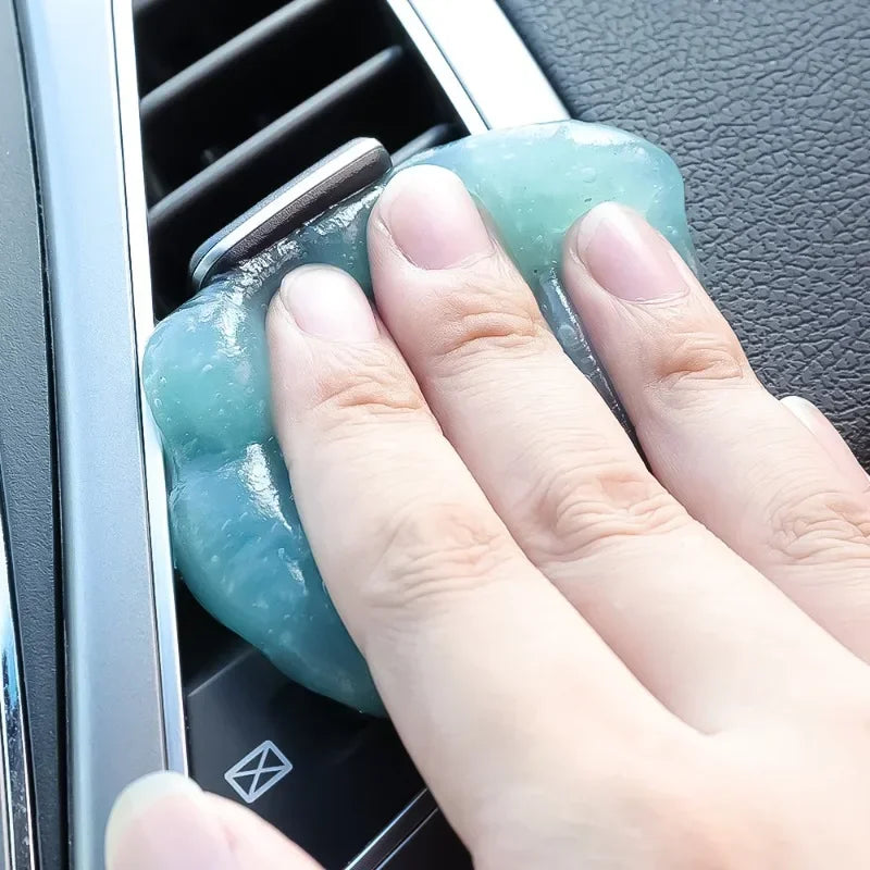 Car Cleaning Gel  Interior Detail Keyboard Electronics for Cleaning Gel Reusable Sticky Putty Air Vent & Dashboard Dust Removal