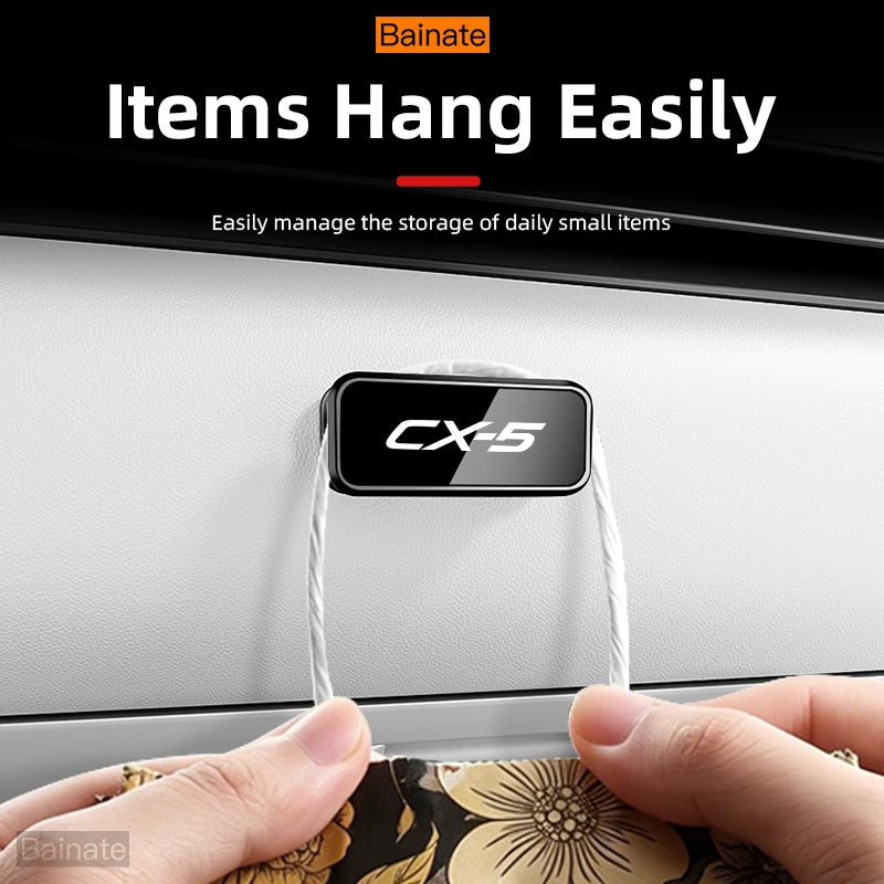 Car Hook Styling Hooks Interior Storage Accessories, For Mazda CX-5 KF SKYACTIV 2011-2017 -2025  Adhesive Mount Organizer