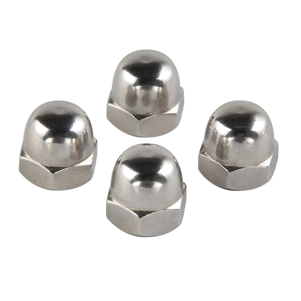 4pcs 6mm 10mm Motorcycle Acorn Nuts M10*1.25 M6*1.00 M6 M10 Auto Hexagon Cover Dome Cap Nut Blind Nuts